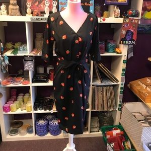 Midi strawberry dress